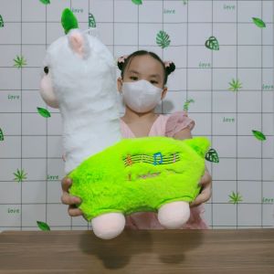 GẤU BÔNG LẠC ĐÀ ALPACA. CỪU BÔNG LÔNG XÙ MÈO JENNIFER 2 NGÀY 1 ĐÊM DỄ THƯƠNG CHO BÉ