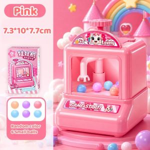 Kids Mini Claw Machine Toy Cartoon Grabs Machine Toys Catch The Ball Game Education Puzzle Gift