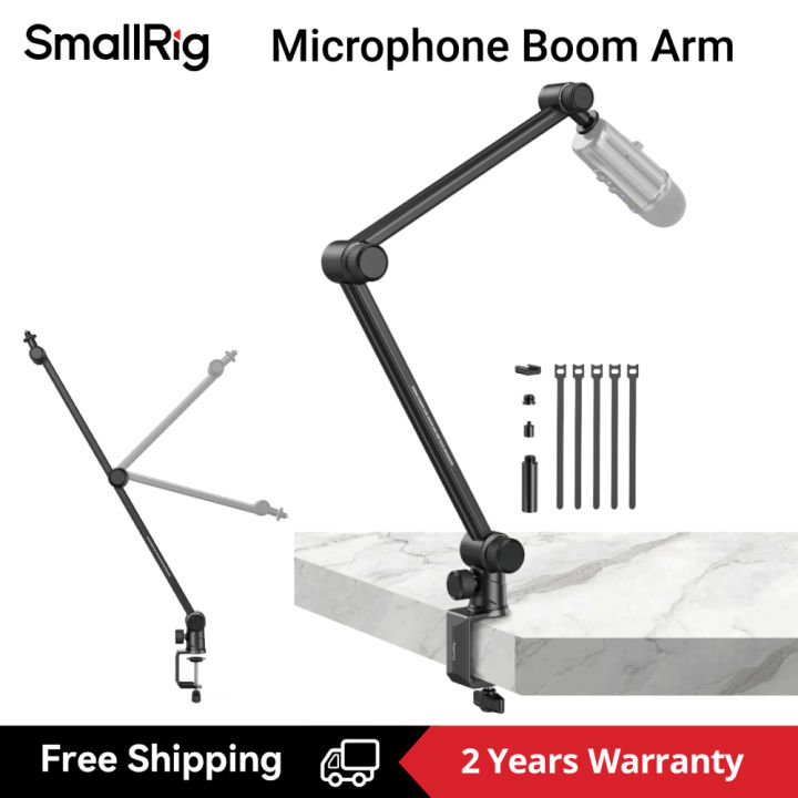 SmallRig Professional Microphone Stand Mic Boom Arm Stand Mount - Main Image