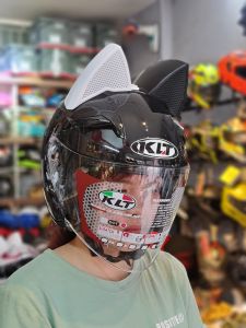 Tai mèo to gắn nón fullface và 3/4 siêu cute (SP KHÔNG KÈM NÓN)