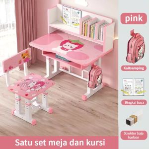[COD]Urban wave Anak Set Kursi Meja Belajar Anak Meja Sekolah Meja Kursi Belajar Anak Dan Kursi Set