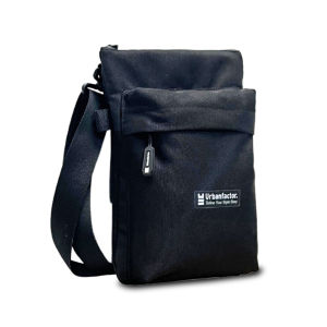 XPLORE BLACK |MANNEEDME x URBAN| Tas Selempang Pria Wanita Sling Bag Bahu