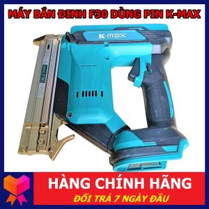 Máy bắn đinh thẳng F30 dùng pin K-max chân pin phổ thông bảo hành 6 tháng