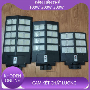 Đèn Năng Lượng Mặt Trời Liền Thể 600W 500W 400W 300W