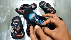 SENDAL HARLES ANAK taliJEPIT GUNUNG motif KARAKTER TBOT