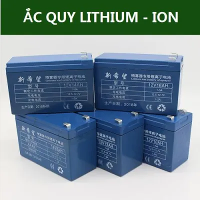 Bình ắc quy 12V8Ah - Bình Ắc quy Lithium - Bình ắc quy cho Bình Xịt Điện - Bình acquy - Bình ắc quy cho Bình Xịt Điện - Bình Acquy - Binh Ac quy