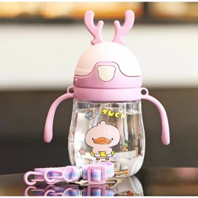 Botol Minum Anak Bayi Traning Cup / Gelas Bayi Dengan Sedotan Anti Tumpah BPA FREE 269
