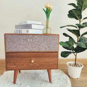 ตู้ลิ้นชัก ลำโพงบลูทูธ ชาร์จไร้สาย โต๊ะ ตู้ข้างเตียง ตู้ข้างโซฟา Vintage Minimal T151 *ทักแชทก่อนสั่ง พรีออเดอร์30วัน*