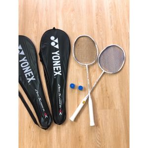 [Tặng Cầu+Quấn cán] Vợt Cầu Lông YN Cao Cấp Cacbon Đan Dây Tốt 95kg -Quyensports