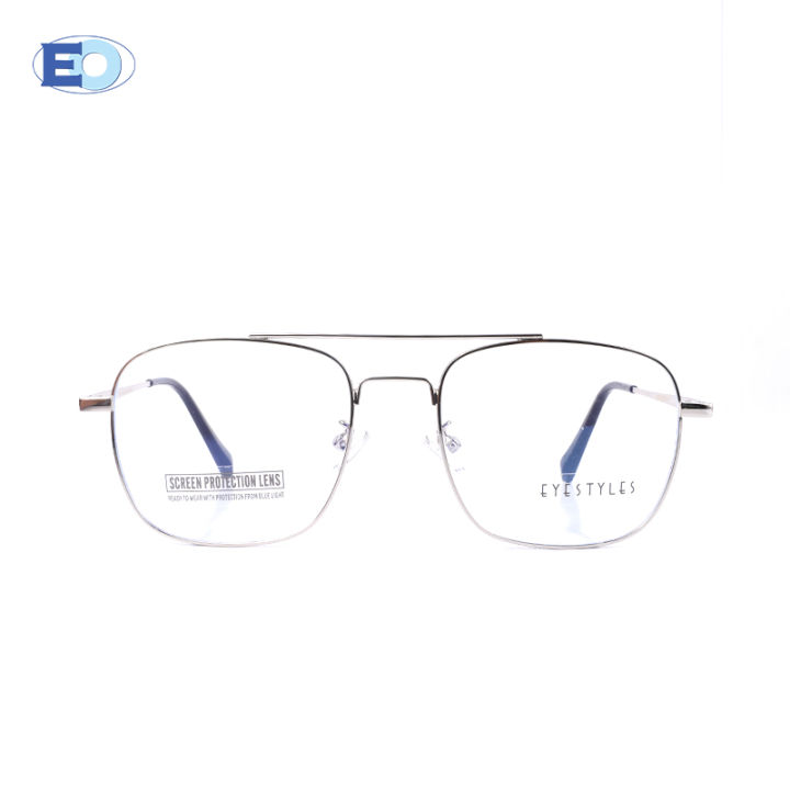 Eo Eyest2251 Anti Radiation Eyeglasses For Men And Women Square Aviator Frame Lazada Ph