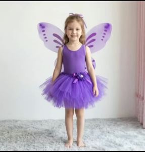 Ydixl Halloween Sparkling Guardian White Angel Costume Cosplay for Girls Child Tutu Dress + Wings + Halo Wand Full Set 1-12Y2026