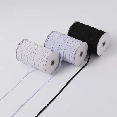 10M Elastic Band Clothes Garter Elasticity Crochet Braided Band Elastic Rope for Dress Cloth