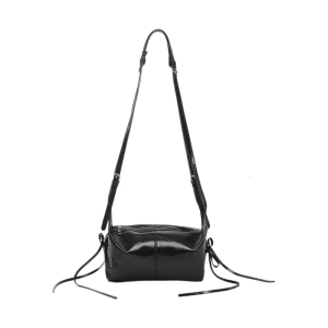 กระเป๋าสะพายไหล่หนัง PU พรีเมี่ยมสะพายข้างมีสไตล์น้ำหนักเบากว้างขวางเหมาะสำหรับผู้หญิงเดินทางทุกวัน