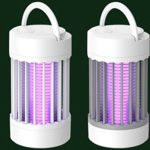 เครื่องฆ่าแมลงอิเล็กทรอนิกส์แบบเงียบ เครื่องฆ่าแมลงแบบตั้งแคมป์ เครื่องฆ่าแมลงแบบชาร์จไฟได้ LED เครื่องฆ่าแมลงแบบพกพาในร่ม