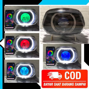 Lampu Biled Vespa Sprint 150 S-iget Abs Led Facelift RJb Reflektor Original Lengkap