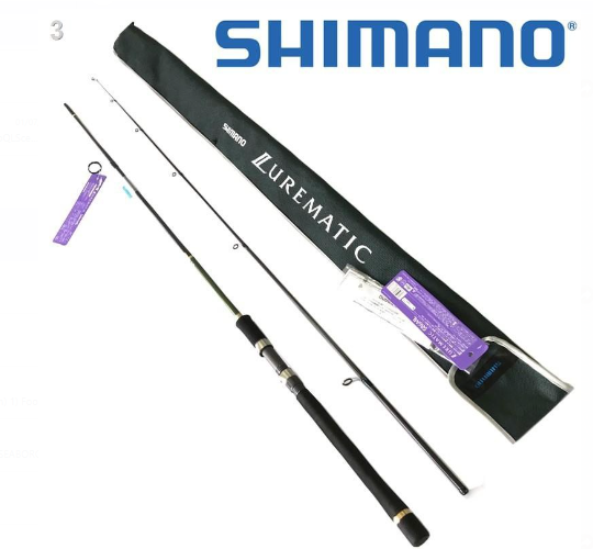 美品　SHIMANO ロッド　LUREMATIC S86ML Shimano Lurematic MB S86ML-4 Spinning Rod 4969363398895