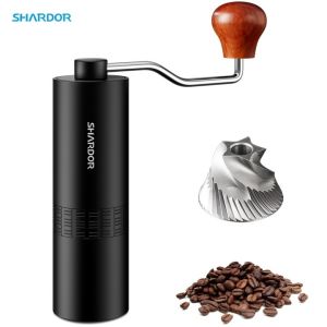 Máy xay hạt cà phê cầm tay Shardor GS301B tích hợp 12 chế độ xay hạt cà phê định lượng cà phê bột 2 tách - Hàng chính hãng bảo hành 12 tháng