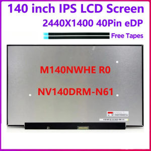 14 Inch Laptop LCD Screen NV140DRM-N61 M140NWHE R0 For Lenovo Xiaoxin Pro 14ITL AIR14PLUS 2021 Replacement Display Panel 40 Pins