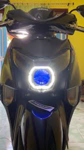 Lampu Depan Biled Mio Gear D2 laser Rjb Paket Lengkap