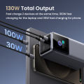 Sạc dự phòng UGREEN PB721 20000mAh Laptop Power Bank PD 130W Fast Charging for Dell Lenovo MacBook Air Samsung S24 iPhone 16 15 14 13 Pro Max for Pixel iPad Xiaomi Huawei Mobile Phones Power Adapter Model：35524. 