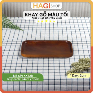 Khay Gỗ Montessori Màu Tối Xà Cừ Chữ Nhật 30x23cm Cao Cấp Chuyên Decor Phong Cách Nhật Bản Kiểu Tối Giản Trưng Bày Trái Cây Đồ Ăn Cao Cấp Sang Trọng Khi Phục Vụ Trưng Bày Các Món Ăn Tiệc Lễ Nhà Hàng Quán Cafe Trà Bánh Đạo Cụ Chụp Ảnh Món Ăn Chuyên Nghiệp