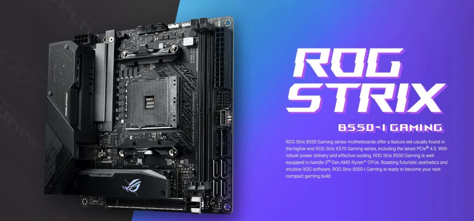 Asus Rog Strix B550 Best Mini Itx Motherboard Am4 FOR ASUS ROG