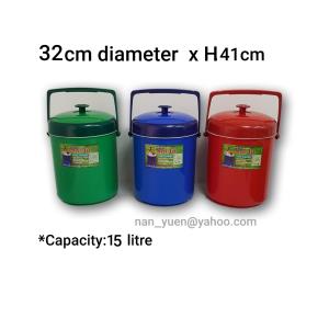 Pelas Nasi Tong Ais 10 Litre Rice Bucket Ice Bucket Food Termos Tahan Panas Sejuk