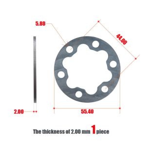 NALANILI 5mm Ống dẫn dầu tích hợp Phổ quát Đầu thẳng Thay thế dài 1.8 inch Chất lượng cao Sửa chữa bộ chuyển đổi phanh M8 Động cơ cho xe đạp điện