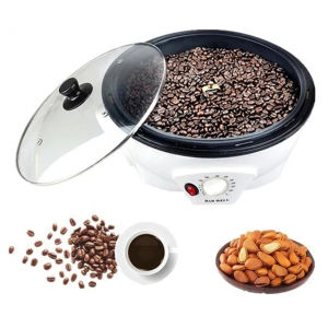❤จัดส่งในพื้นที่+จัดส่งภายใน 2 วัน❤ เครื่องปิ้งถั่วกาแฟใหม่สำหรับบ้าน 220v ทนทานสำหรับคนรักกาแฟเครื่องชงกาแฟ