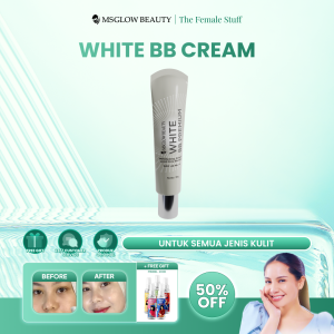 MS GLOW All Day Cream Whitening / Sunwhite / Sunscreen Wajah - Krim Siang Untuk Semua Jenis Kulit