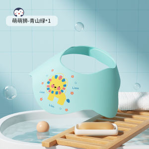 Childrens and infants EVA cartoon childrens hair washing tool hair washing cap ear protection eye protection anti water ingress adjustable shower cap