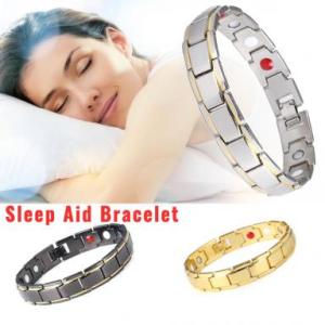 Calistouk 20cm Fashion Men Women Stainless Magnetic Bracelet Health Energy Therapy Arthritis Jewelry