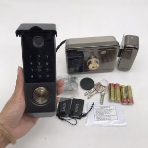 Khóa đện tử 2 mặt vân tay - thẻ từ SG-501B App TTlock Bluetooth