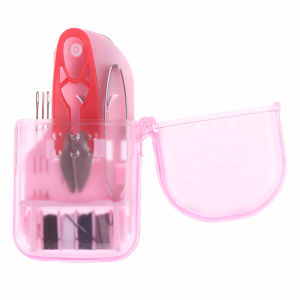 [Eqrbtl] Home Travel Portable Mini Portable Sewing Kit Sewing Box Sewing Tool Box Needle
