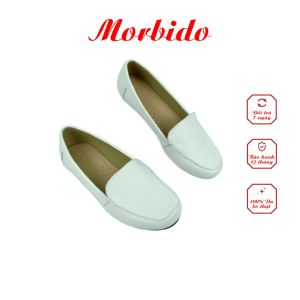 Giày Lười  Nữ Da Bò Thật Giày Lười Đế Bằng Morbido M506 FROM TO