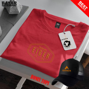 COD bonus TOPI/ Kaos Distro EGR 1985  text GOLD Premium Quality - Baju Kaos Lengan Pendek Pria Wanita Dewasa Remaja Bahan Katun 30s Adem