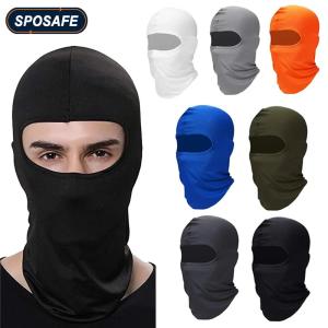 【NEW A 】Cycling Caps Summer Sun Ultra UV Protection Thin Motorcycle Face Mask Cycling Balaclava Full Cover Face Mask Hat Lycra Ski Neck