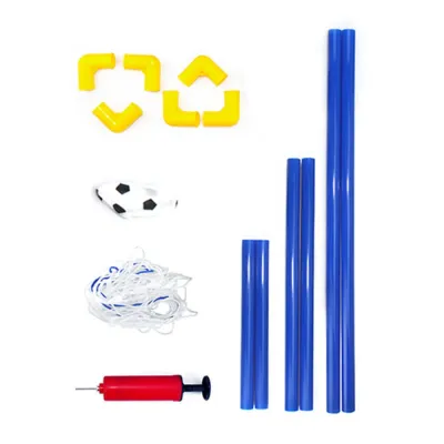 ZSDN MALL Foldable Soccer Goal Post Net Set Removable Net High-Strength Frame Kids Soccer Goal Bright Colors with Soccer Ball Children Football Sport Toy Indoor Practice
