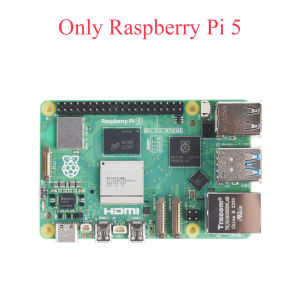 Original Raspberry Pi 5 Development Board RAM 4G 8G 4 Core CPU 2.5Ghz 2.4G&5G WiFi DC 5V 5A Dual 4Kp60 HDMI With HDR PCle 2.0