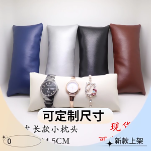 Thuận tiện Chất liệu da PU gối thực tế wristchain tổ chức Đồng hồ vòng đeo tay trình bày đứng cho nữ phụ nữ