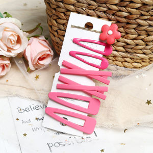 [New] Korean Style Sweet Girl Colourful 7-piece set Hair Clips Hair Pin Hair Accessories  Pin Rambut