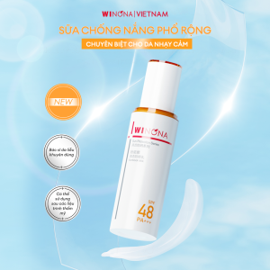 Sữa Chống Nắng Phổ Rộng Dịu Nhẹ Cho Da Nhạy Cảm Winona SPF48 PA+++ 50g
