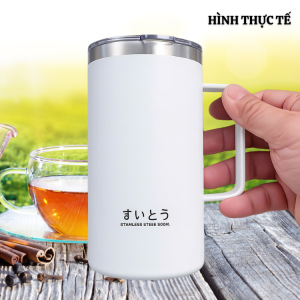 Ca pha trà giữ nhiệt Japan hàng nhập bãi chưa qua sử dụng inox 304 dung tích 600ml
