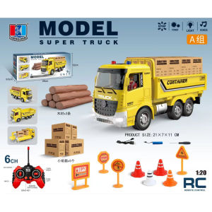 HENGJIAN SERIES MAINAN KOLEKSI CARGO TRUCK REMOTE CONTROL RC PICK UP JNT LALAMOVE 6CH 1:20