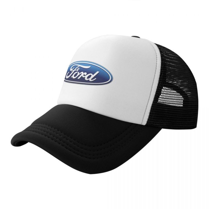 Ford%20%20Logo%20Adult%20Grid%20Hat%20Men's%20Women's%20Baseball%20Cap%20High-Stiff%20Mesh%20Wearing%20Sun%20Sunscreen%20Outing%20Street%20Hip-Hop%20Sports%20l%20-%20Image%202
