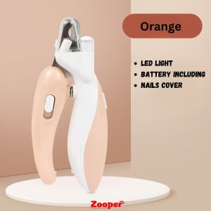 LED Torch Light Pet Nail Clipper Cat Dog Cutter Grinder Kepit Ketip Gunting Pemotong Kuku Kucing