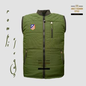 Jaket Rompi sepakbola atletico madrid 2024 pria wanita size S M L XL XXL XXXL Taslan zn tebal anti angin pelindung dada / rompi motor touring bikers Olahraga Outdoor pendaki gunung hiking running / rompi formal anak kuliah /hadiah kado pernikahan teman