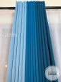 BLOCKOUT PER PC HIGH QUALITY Blue Series Dimmer Bedroom Curtains Powder Teal Prussian Blue Ring Curtains 5-9FT. 