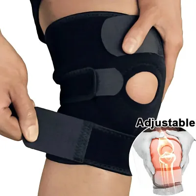 Winamx 1PC Orthopedic Knee Pad Knee Brace Support Joint Pain Relif Patella Protector Adjustable Sport Kneepad Guard Meniscus Ligament