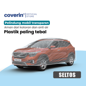 Sarung Mobil Kia Seltos Cover Pelindung Bahan Plastik Tebal Anti Air
